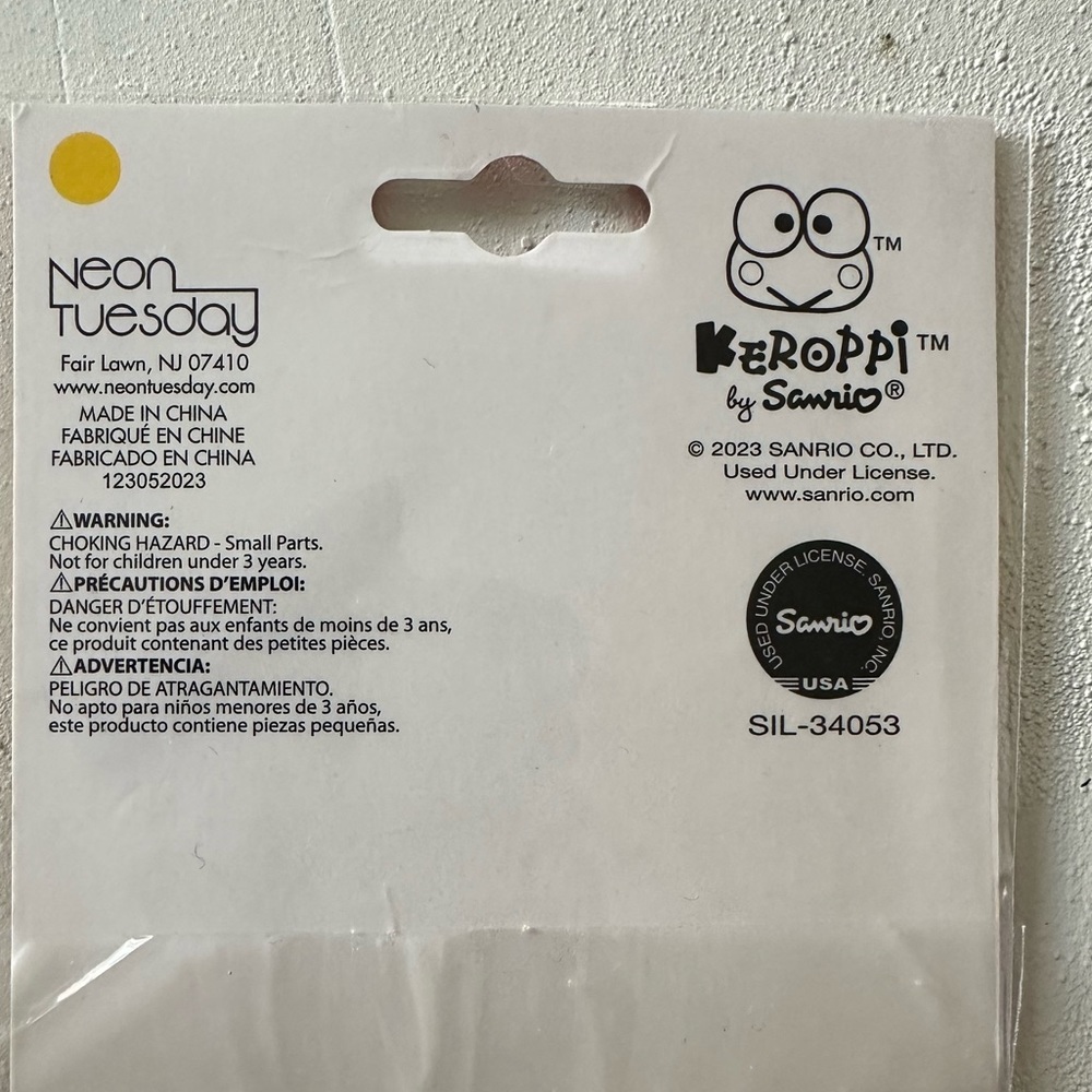 Sanrio/ Keroppi patch - Picture 2 of 2